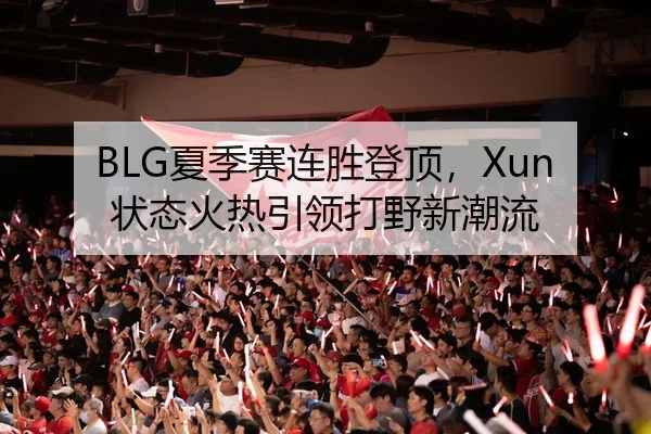 BLG夏季赛连胜登顶，Xun状态火热引领打野新潮流